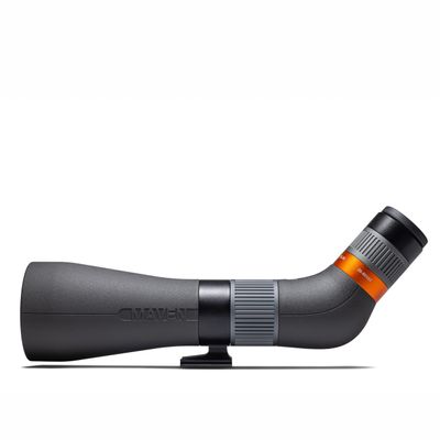 Maven CS.2A Spotting Scope  27-55x80mm Angled Spotter with ED Glass, HD High-Definition Optics, Waterproof Fogproof Spotting Scope for Hunting, Bird Watching & Long Range Target Shooting