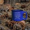 Rico Industries NFL Football Los Angeles Chargers Dad 12oz Laser Engraved Campfire Mug view 3