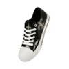 FOCO New Orleans Saints NFL Womens Team Color Metallic Sneakers - 10 view 2