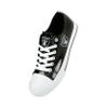 FOCO Las Vegas Raiders NFL Womens Team Color Metallic Sneakers - 7 view 2
