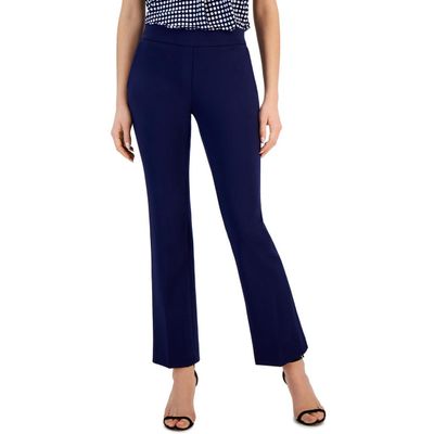 Anne Klein Women's Pull-On Trouser Pant, Distant Mountain, M