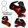 DB TAC INC Anodized Red Color Finished 1x30 35mm Red Green Dot Reflex Optic Sight Aluminum Cantilever Mount for Picatinny/Weaver Mount view 4