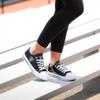 FOCO Las Vegas Raiders NFL Womens Team Color Metallic Sneakers - 9 view 3