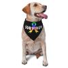 All Cancer Survivor Dog Scarf Pet Bandana Cat Pet Bibs