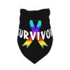 All Cancer Survivor Dog Scarf Pet Bandana Cat Pet Bibs view 3