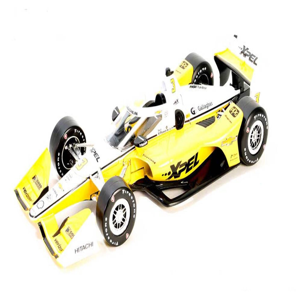 Greenlight Dallara IndyCar #3 Scott McLaughlin XPEL Team Penske (Road Course Configuration) NTT IndyCar Series (2024) 1/18 Diecast Model Car