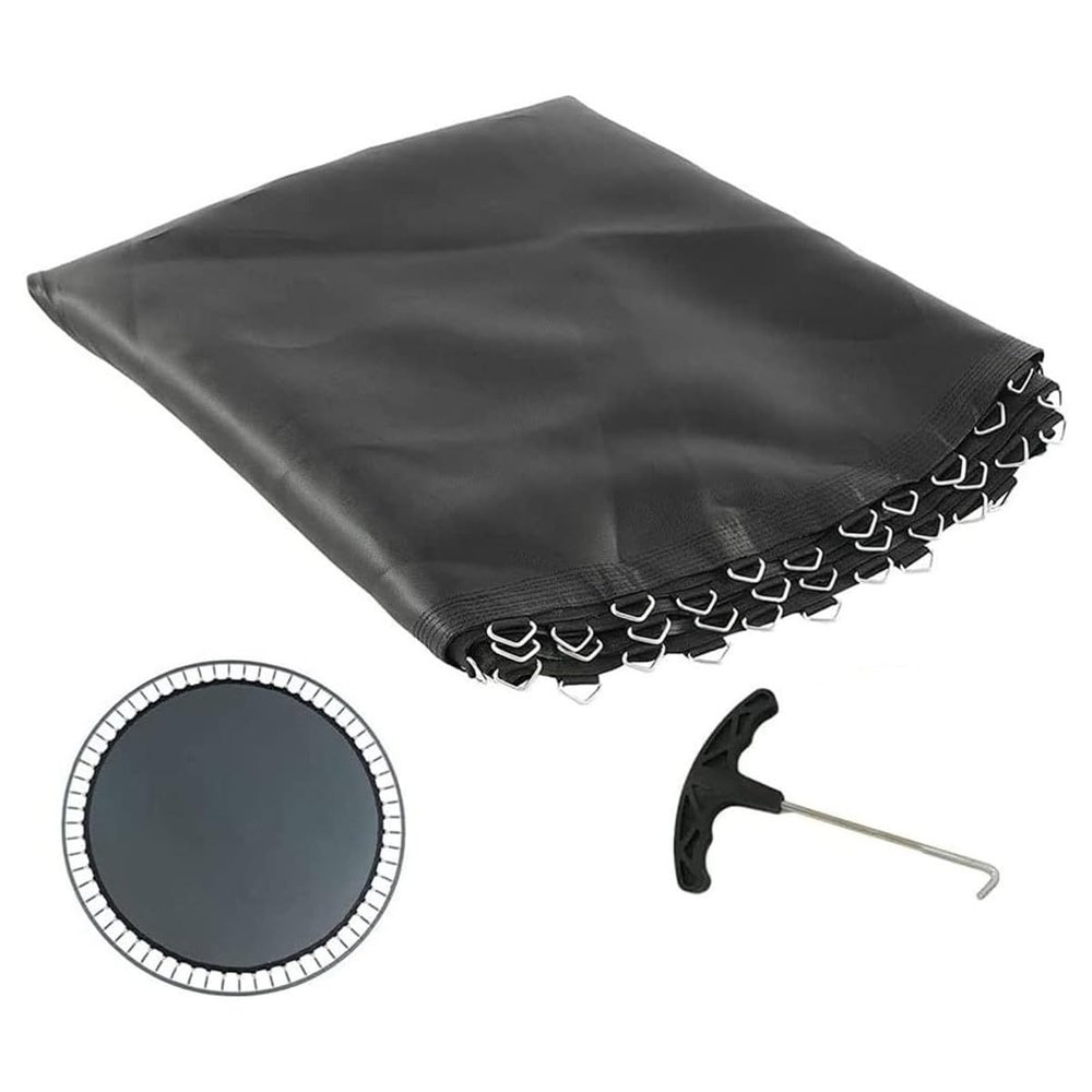 ZHDLdpUS Round Trampoline Replacement Mat 6/8/10/12/13/14/15/16FT Bounce Water-Resistant Trampoline Jumping Mat Trampoline Accessories
