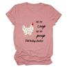 Not My Coop Not My Poop Not Today Clucker T-Shirt Funny Chicken Mom Shirts Womens Summer Novelty Tees Tops view 1