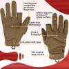 Seibertron S.O.L.A.G-HI 2.0 Half Index Finger Tactical Gloves - Tactical Sports Water Resistant Impact Gloves for Airsoft, Hunting, Hiking Coyote XL view 3