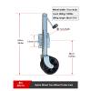 SAeWare Heavy Duty Marine Swivel Trailer Jack - Beach Boat Trailer Jack, Bolt-On Swivel Trailer, 20 Cm Dual Trailer Jack Wheel, 900kg Capacity, Steel Trailer Jack, 26cm Hub (A Color 2000lbs/900kg) view 2