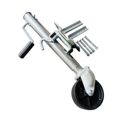 Boat Trailer Jack - Trailer Jack Wheel, Heavy-Duty Bolt-On Swivel Jack,Heavy Duty Support Wheel with 15cm Wheel, Load 540kg/Very Easy to Assemble and Swivel/for Trailer/Caravans and Trailers (6in whe