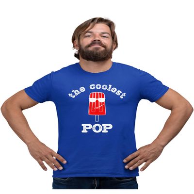 5X-Large Royal Mens The Coolest Pop Funny Dad Idea T-Shirt