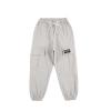 NineFit Basics Baby Ardent Kids Toddler Baby Girls Spring Summer Print Cotton Long Pants Cargo Jogger Pants Clothes (Beige, 4-5 Years) view 1