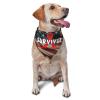 Aids Awareness Survivor Dog Scarf Pet Bandana Cat Pet Bibs view 1