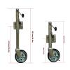 Boat Trailer Jack - Lift Swivel Trailer Jack,Bolt-On Swivel Tongue Jack, Heavy Load Folding Trailer, with 8in Trailer Jack Wheel, 1500lb Capacity, 10in Lift, for Boat, Motorhome ( 8in wheel/1500lb) view 2