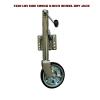 Boat Trailer Jack - Lift Swivel Trailer Jack,Bolt-On Swivel Tongue Jack, Heavy Load Folding Trailer, with 8in Trailer Jack Wheel, 1500lb Capacity, 10in Lift, for Boat, Motorhome ( 8in wheel/1500lb) view 3