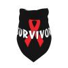 Aids Awareness Survivor Dog Scarf Pet Bandana Cat Pet Bibs view 3