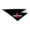 Aids Awareness Survivor Dog Scarf Pet Bandana Cat Pet Bibs view 4