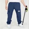 CAMLAKEE Boys' Cargo Joggers Pants Kids Elastic Waist Water Resistant Youth Outdoor Hiking Pants Navy 13-14 Years Size 170 view 2