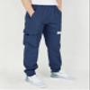 CAMLAKEE Boys' Cargo Joggers Pants Kids Elastic Waist Water Resistant Youth Outdoor Hiking Pants Navy 13-14 Years Size 170 view 4