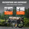 VEVOR Bike Cargo Trailer, 160 lbs Load Capacity, Heavy-Duty Bicycle Wagon Cart, Foldable Compact Storage & Quick Release with Universal Hitch, 16" Wheels, Safe Reflectors, Fits 22"-28" Bike Wheels view 3