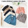 HSTiSan Boys' 3-Pack Shorts Sports Running Summer Short Set Lightweight Active Boy Gray Navy Blue 5-6Years view 4