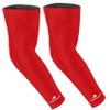 CompressionZ Compression Arm Sleeves for Men & Women| Cooling UV Sun Protection Elbow Pain Relief for All Sports and Recovery Maroon: Pair Large view 1