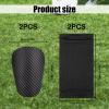 Mini Soccer Shin Guards, Extra Small Shin Guards Miniature Football Protective Shin Pads with Shin Pad Sock Covers Tiny Shin Protection Gear Accessories for Teenagers Kids Adults Boys Girls view 2