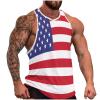 Riaeelvs Flag Men'S Tops,US Wifebeater,America Summer Tops For Women,The States Sleeveless Tops For Women view 1