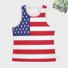 Riaeelvs Flag Men'S Tops,US Wifebeater,America Summer Tops For Women,The States Sleeveless Tops For Women view 3