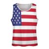 Riaeelvs Flag Men'S Tops,US Wifebeater,America Summer Tops For Women,The States Sleeveless Tops For Women view 4