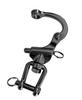 Generic 2Pcs Marine Swivel Snap Shackle 316 Stainless Steel Quick Release Diving Clips Swivel Snap Hook for Sailboat Spinnaker Halyard Yacht (Length:128mm,Black), SLIVER view 4
