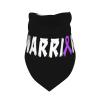 Warrior Alzheimers Awareness Ribbon Dog Scarf Pet Bandana Cat Pet Bibs view 3