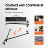 Bike Trailer Connector, Portable Folding Bicycle Trailer with Quick Release Clamps for Rear Carrier and Garden Cart,eBikes Cargo Trailer for Camping view 4