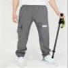 CAMLAKEE Boys' Outdoor Cargo Joggers Pants Kids Elastic Waist Water Resistant Youth Hiking Pants Grey 6-7 Years Size 130 view 3