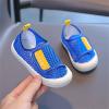 NineFit Basics Toddler Water Shoes Qucik Dry Girl Boy Beach Sandals Comfy Lightweight Barefoot Walking Shoes Hollow (Blue, 5.5 Infant) view 2
