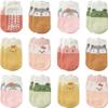 Aroveea Baby Toddler Socks Grip Non Slip Boys Girls Cotton 12 Pack for 1-3T Kids Ankle Cute Socks 6M-7Years view 1