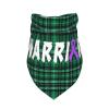 Warrior Alzheimers Awareness Ribbon Dog Scarf Pet Bandana Cat Pet Bibs view 3