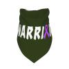 Warrior Alzheimers Awareness Ribbon Dog Scarf Pet Bandana Cat Pet Bibs view 3