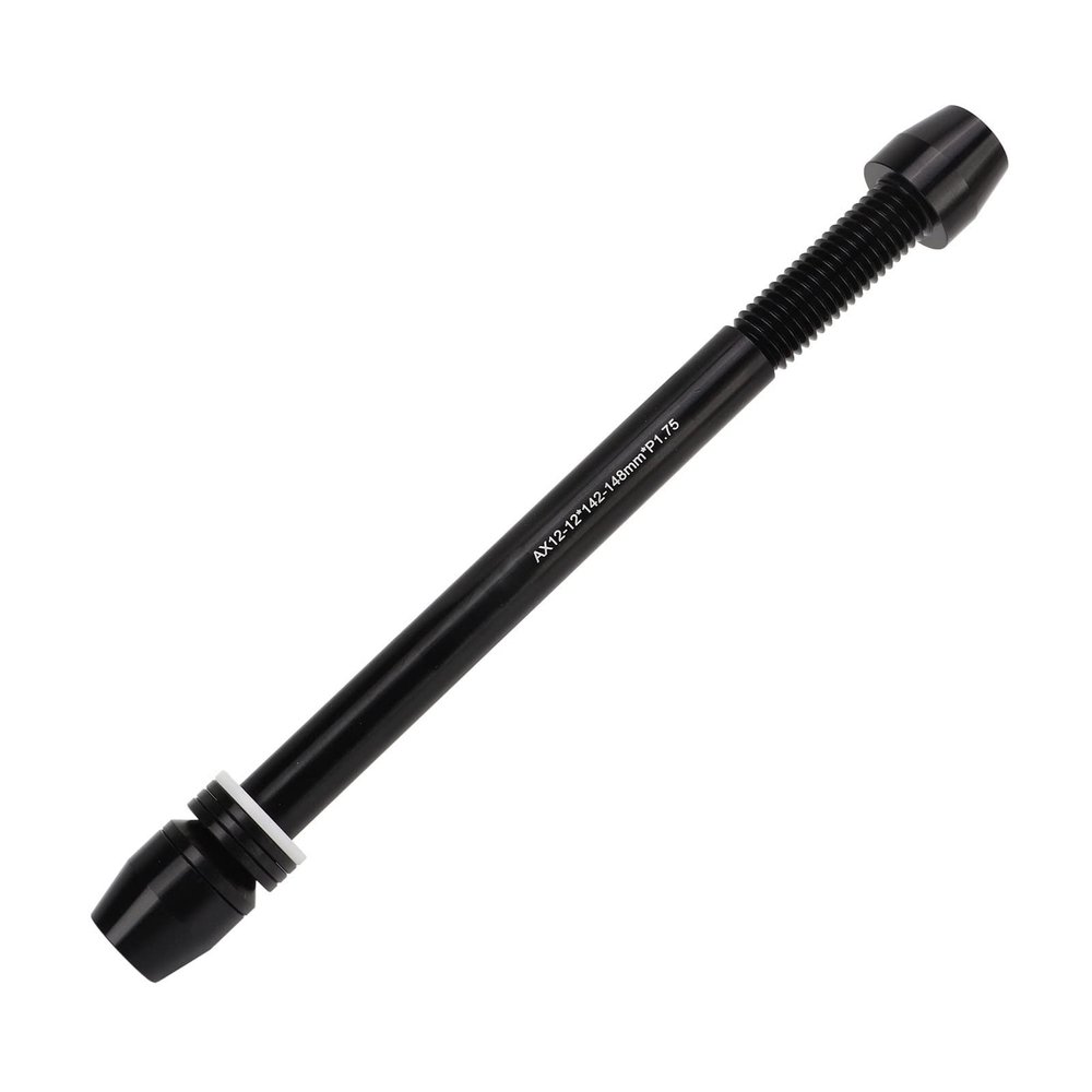 Trainer Thru Axle, High Strength Aluminum Alloy Trainer Shaft Quick Release Trainer Shaft Adapter for M12x142 to M12x148mm Hub