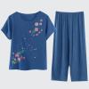 Linen Set for Women Linen 2 Piece Set for Women Women Linen Sets 2 Piece Outfits Linen Outfits for Women 2 Piece Set Linen Pajamas Women Set Linen Pants Set for Women view 2