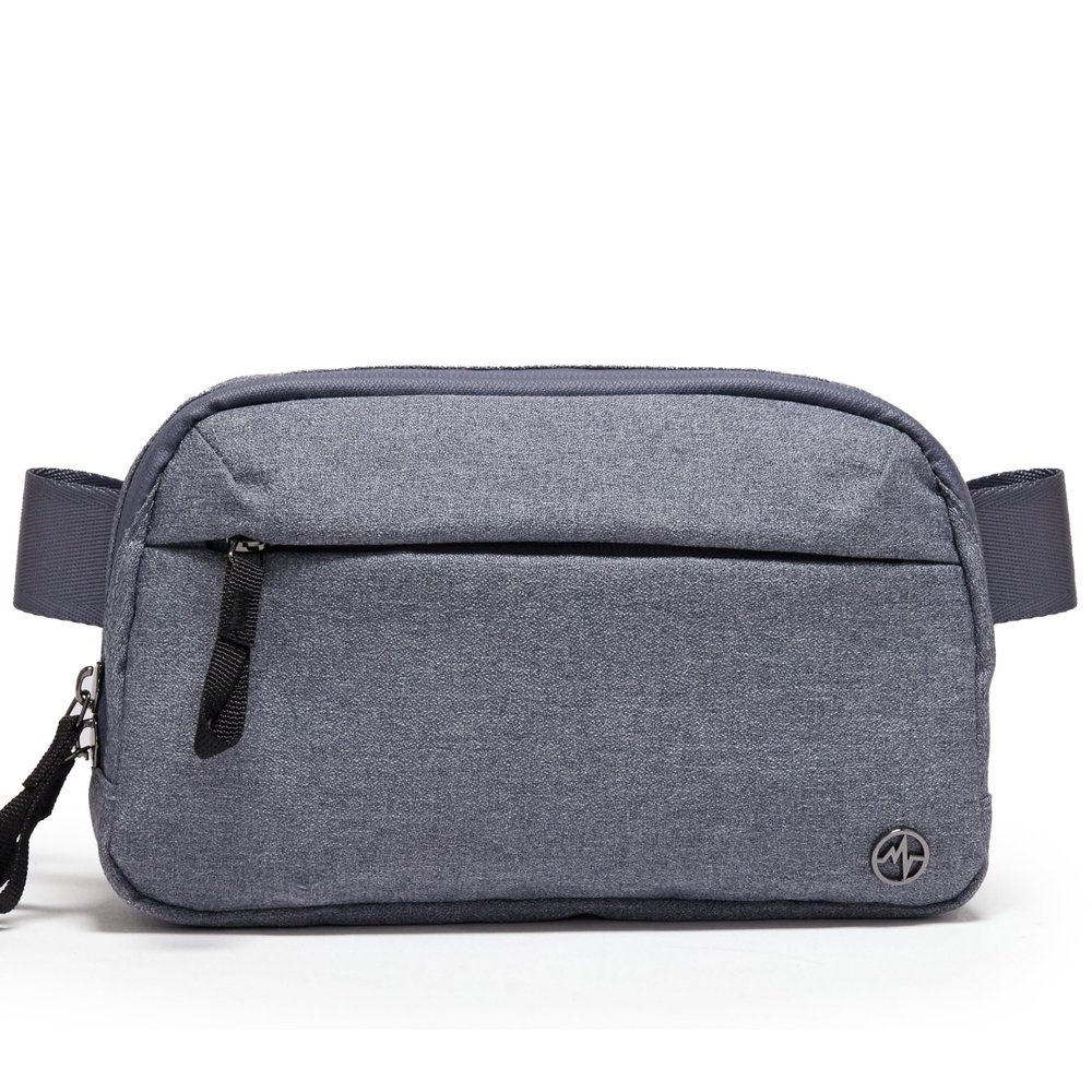 Pander Crossbody Sling Bag for Travel, Outdoor, and Everyday Use  Adjustable Strap, Lightweight Shoulder Bag, Heather Grey