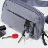 Pander Crossbody Sling Bag for Travel, Outdoor, and Everyday Use  Adjustable Strap, Lightweight Shoulder Bag, Heather Grey view 4