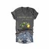MOGUI Limoncello Per Favore T-Shirt Limoncello Per Favore Tshirt Italian Shirts for Women Funny Tank Top Loose Casual Tshirt Women Funny Gift Charcoal, X-Large view 1