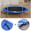 JINS&VICO Trampoline Pad, 16FT Trampoline Pad Replacement, Round Spring Cover, Waterproof Universal Spring Pad, Easy Install, No Holes for Pole, Blue view 2
