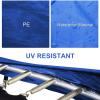JINS&VICO Trampoline Pad, 16FT Trampoline Pad Replacement, Round Spring Cover, Waterproof Universal Spring Pad, Easy Install, No Holes for Pole, Blue view 4
