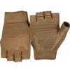 FIORETTO Fingerless Gloves for Airsoft Shooting Half Finger Hunting Hiking Cycling Driving Motorcycle Climbing Work Gloves, Sand L view 1