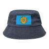 Flag of El Paso, Texas (1948-1960) Bucket Hat for Women Men Outdoor Sun Hat Summer Beach Travel Fishing Cap Navy Blue view 1