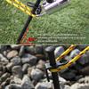 Lybunair Tent Stake with Carbon Steel, Black Tent Nails for Securely Anchocircle Large Tents and Canopies (Length30cm) view 4