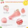 Aroveea Baby Toddler Socks Grip Non Slip Boys Girls Cotton 12 Pack for 1-3T Kids Ankle Cute Socks 6M-7Years view 3